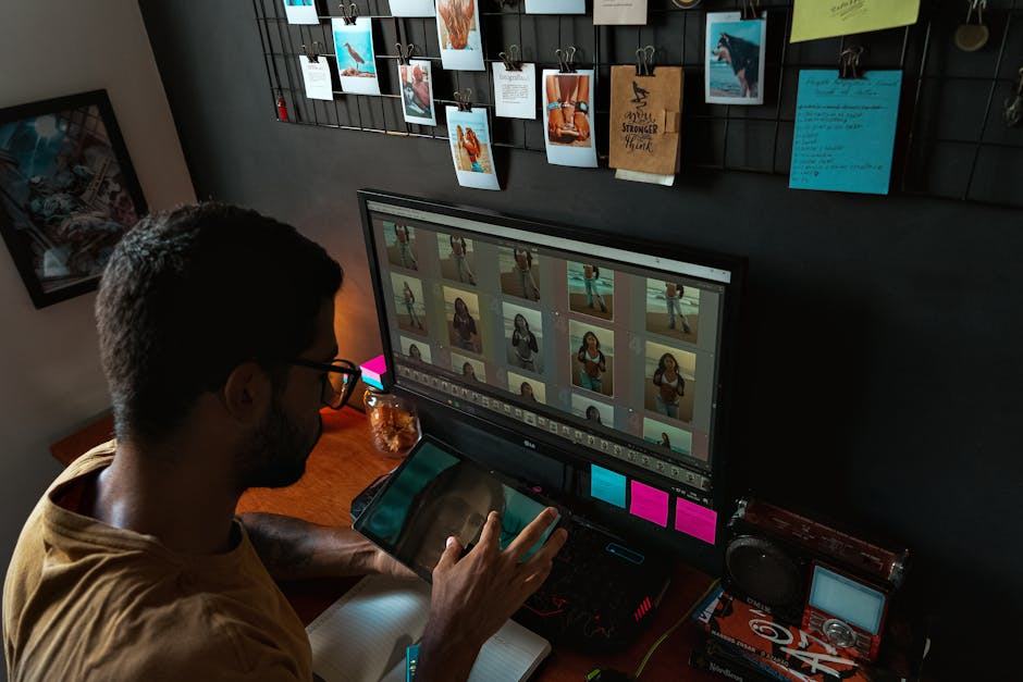 Photo bureau travail Paris, portrait pro en espace de travail