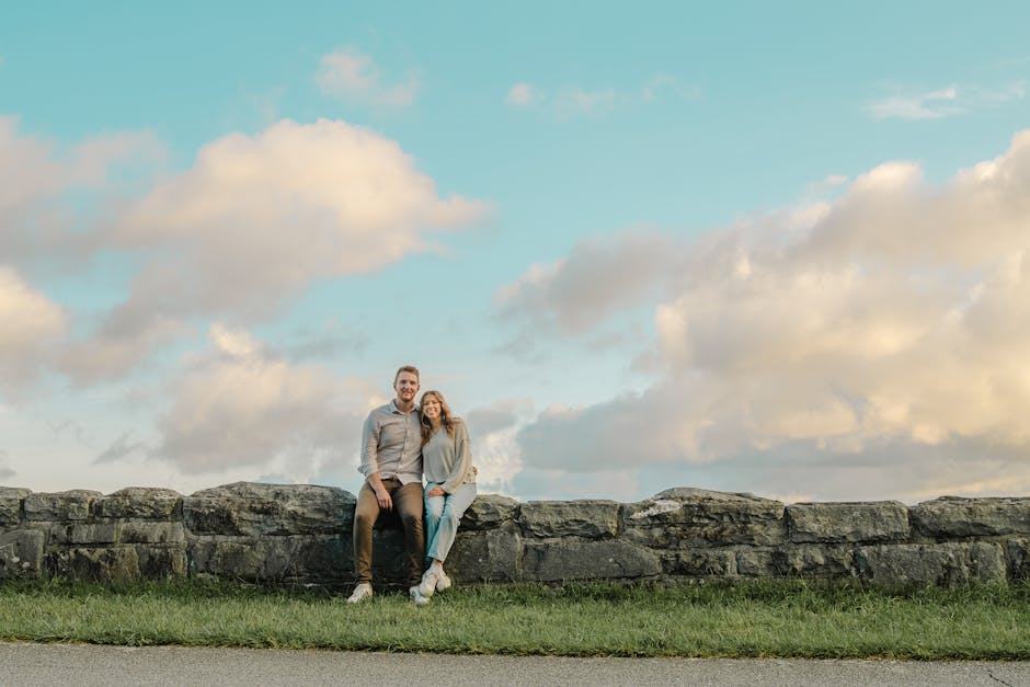 Photo duo extérieur Paris, shooting pro Île-de-France
